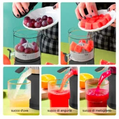 Spremiagrumi Elettrico Ricaricabile USB Wireless Estrattore Di Succo Portatile -Rowentus Negozio 83726622 4