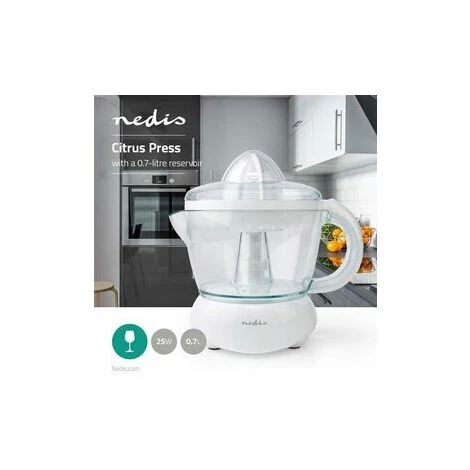 Nedis Spremiagrumi 25 W Bianco 4 Nedis Spremiagrumi 25 W Bianco - immagine 2