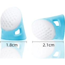 Ditale Antiscivolo Morbido Per La Casa Cucito Per La Casa Proteggi Attrezzi Fai-da-te Quilting Accessori Artigianali Ditale Per Dita Medio-grande Cucito 1pc (Blu) -Rowentus Negozio 85581017 2