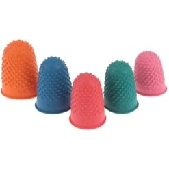 Ditale In Gomma Traspirante In Silicone Con Punta Delle Dita, Copridito, Quilting, Cucito, 5 Pezzi (arancione) 8 Ditale In Gomma Traspirante In Silicone Con Punta Delle Dita, Copridito, Quilting, Cucito, 5 Pezzi (arancione) -Rowentus Negozio 85581035 2
