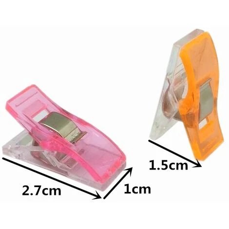 Confezione Da 10 Copri Piedi Patchwork Fai Da Te, Clip In Plastica Multicolore, Strumenti Per Cucire, Accessori Per Cucire, Clip Per Cucire Artigianali (colore Casuale) 4 Confezione Da 10 Copri Piedi Patchwork Fai Da Te, Clip In Plastica Multicolore, Strumenti Per Cucire, Accessori Per Cucire, Clip Per Cucire Artigianali (colore Casuale) - immagine 2