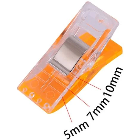 Confezione Da 10 Copri Piedi Patchwork Fai Da Te, Clip In Plastica Multicolore, Strumenti Per Cucire, Accessori Per Cucire, Clip Per Cucire Artigianali (colore Casuale) 5 Confezione Da 10 Copri Piedi Patchwork Fai Da Te, Clip In Plastica Multicolore, Strumenti Per Cucire, Accessori Per Cucire, Clip Per Cucire Artigianali (colore Casuale) - immagine 3