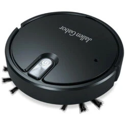 MINKUROW Robot Aspirapolvere Multifunzione 5 In 1, Aspirazione Potente E Intelligente Per Evitare Ostacoli, Pulizia Ultra Fine Per Marmo, Piastrelle In Ceramica, Pavimenti In Legno - Nero