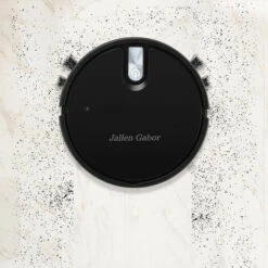 MINKUROW Robot Aspirapolvere Multifunzione 5 In 1, Aspirazione Potente E Intelligente Per Evitare Ostacoli, Pulizia Ultra Fine Per Marmo, Piastrelle In Ceramica, Pavimenti In Legno - Nero -Rowentus Negozio 85700392 4