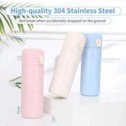 350mL Tasse à Vide Thermos Bouteille Bouteille D'eau Thermique Portable étanche En Acier Inoxydable Bouteille D'eau Flacons à Vide Bouteille Pour Voyage En Plein Air Gym Fitness (Noir) 11 350mL Tasse à Vide Thermos Bouteille Bouteille D'eau Thermique Portable étanche En Acier Inoxydable Bouteille D'eau Flacons à Vide Bouteille Pour Voyage En Plein Air Gym Fitness (Noir) -Rowentus Negozio 85892956 5