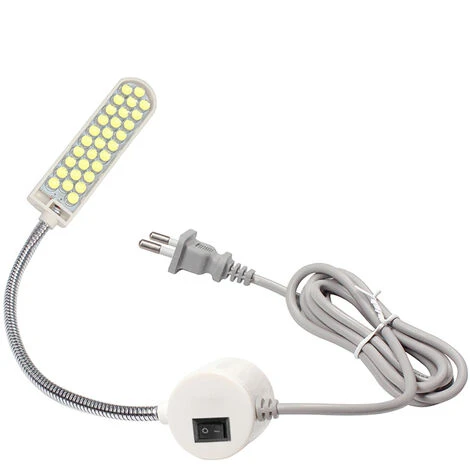 AC110-245V 2W 30LED Luce Per Macchina Da Cucire Lampada Base Fissa Magnetica Flessibile Tubo Flessibile Design A Collo D'Oca Per Lavori Domestici Lavori Domestici (30led Eu Plug) 3 AC110-245V 2W 30LED Luce Per Macchina Da Cucire Lampada Base Fissa Magnetica Flessibile Tubo Flessibile Design A Collo D'Oca Per Lavori Domestici Lavori Domestici (30led Eu Plug)
