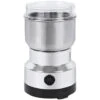 Grinder Domestico Mini Polverizzatore Elettrico Per Erbe In Acciaio Inossidabile Lama A Quattro Lame 150W Trituratore Per Caffè Ultrafine Ad Alta Potenza (Argento, Spina Europea) -Rowentus Negozio 85895292 1