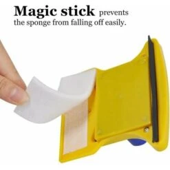 Detergente Per Vetri Magnetico Detergente Per Vetri Tergicristallo A Doppia Faccia Specchio Per Finestra Quadrato Raschietto Per Acquario Spazzola Per La Pulizia Della Casa Lavaggio Del Tergipavimento -Rowentus Negozio 86164387 3