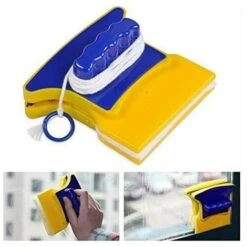 Detergente Per Vetri Magnetico Detergente Per Vetri Tergicristallo A Doppia Faccia Specchio Per Finestra Quadrato Raschietto Per Acquario Spazzola Per La Pulizia Della Casa Lavaggio Del Tergipavimento -Rowentus Negozio 86164387 5