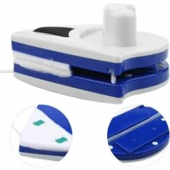 Detergente Per Vetri Strumento Per La Pulizia Del Vetro Della Finestra A Doppia Faccia In Plastica Strumento Per La Pulizia Del Vetro Della Finestra A Doppia Faccia Domestica -Rowentus Negozio 86167694 4