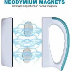 Detergente Per Vetri Magnetico Per Acquari - Kit Di Raschietto Per Alghe Per Dispositivi Di Pulizia Per Magneti Per Acquari Galleggianti (M) -Rowentus Negozio 86171746 3