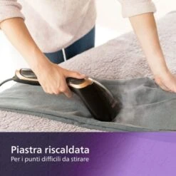 Philips Steam&Go GC365/80 Stiratrice Verticale A Vapore, 1300 W, Vapore 24 G/min, Stiratura Orizzontale E Verticale, Serbatoio Acqua Rimovibile 70 Ml -Rowentus Negozio 86325468 4