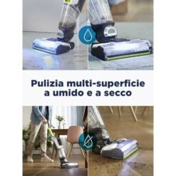 BISSELL CrossWave X7 Plus Cordless Pet Pulitore Multi-Superficie 3-in-1 Lavapavimenti E Aspirapolvere Modalità Turbo Per Peli Di Animali Domestici Tecnologia A Doppio Serbatoio 75dB 3479N 8 BISSELL CrossWave X7 Plus Cordless Pet Pulitore Multi-Superficie 3-in-1 Lavapavimenti E Aspirapolvere Modalità Turbo Per Peli Di Animali Domestici Tecnologia A Doppio Serbatoio 75dB 3479N -Rowentus Negozio 86328367 2