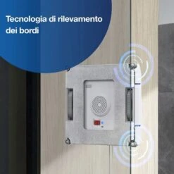 ECOVACS Winbot W1 Pro Robot Per La Pulizia Delle Finestre, Pulizia Intelligente Con Win Slam 3.0, Potenza 2800 Pa, Tecnologia Di Rilevamento Dei Bordi, ‎Bianco, 32 X 12.5 X 31 Cm 2 Kg -Rowentus Negozio 86328918 5