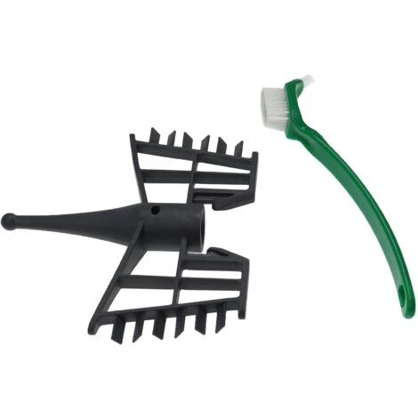 Vhbw Farfalla Compatibile Con Silvercrest Monsieur Cuisine Connect SKMC 1200 Robot Da Cucina - Frusta A Farfalla + Spazzola, Plastica, Grigio Scuro 3 Vhbw Farfalla Compatibile Con Silvercrest Monsieur Cuisine Connect SKMC 1200 Robot Da Cucina - Frusta A Farfalla + Spazzola, Plastica, Grigio Scuro