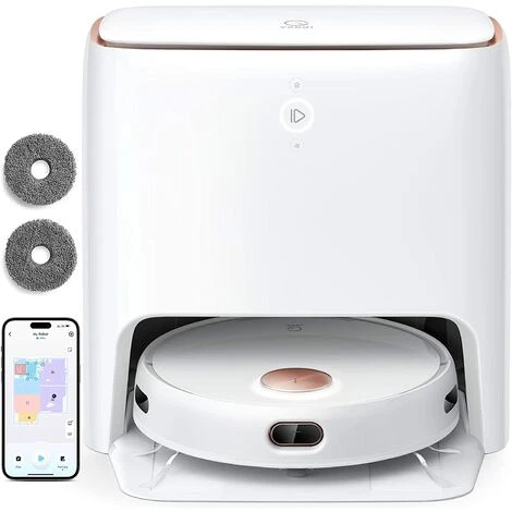Yeedi Floor 3 Station, Robot Aspirapolvere E Lavapavimenti Con Stazione Autopulente, Potenza 5100Pa, Rilevamento Ostacoli 3D, Perfetto Per La Pulizia Di Tappeti E Pavimenti Duri 3 Yeedi Floor 3 Station, Robot Aspirapolvere E Lavapavimenti Con Stazione Autopulente, Potenza 5100Pa, Rilevamento Ostacoli 3D, Perfetto Per La Pulizia Di Tappeti E Pavimenti Duri