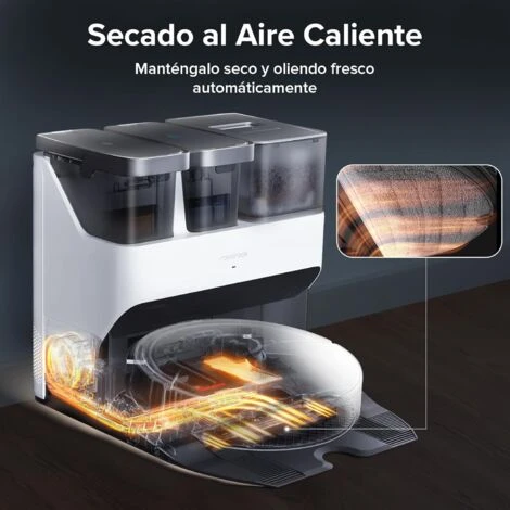 Roborock S7 Pro Ultra Aspirapolvere Robot,Aspirazione Di 5100 Pa,con Automatico Riempimento Acqua Svuotamento Pulizia Base 7 Roborock S7 Pro Ultra Aspirapolvere Robot,Aspirazione Di 5100 Pa,con Automatico Riempimento Acqua Svuotamento Pulizia Base - immagine 5