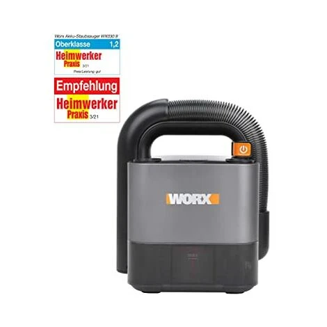 WORX WX030.9 Aspirapolvere Per Auto 20 V (S/Batti), Nero 4 WORX WX030.9 Aspirapolvere Per Auto 20 V (S/Batti), Nero - immagine 2