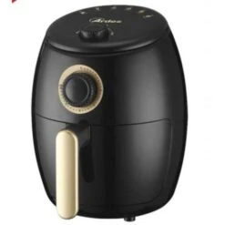 ARDES Friggitrice Ad Aria Calda, Capacità 2 Litri, Temperatura Massima 200° C, ‎Nero