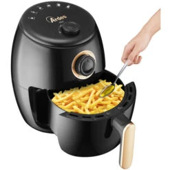 ARDES Friggitrice Ad Aria Calda, Capacità 2 Litri, Temperatura Massima 200° C, Nero 8 ARDES Friggitrice Ad Aria Calda, Capacità 2 Litri, Temperatura Massima 200° C, Nero -Rowentus Negozio 88503359 3