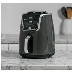 Ninja AF160EU Friggitrice Ad Aria 6 Funzioni Di Cottura Antiaderente 1750 W 5.2 Litri Piastra Rivestita In Ceramica Nero -Rowentus Negozio 88707150 3