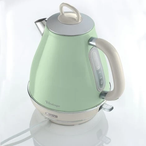 Bollitore Elettrico Kettle Ariete 2869 Vintage Verde 4 Bollitore Elettrico Kettle Ariete 2869 Vintage Verde - immagine 2