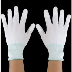 Guanti Trapuntati Per Trapuntatura In Nylon Per Macchina Da Cucire Taglia M Bianchi -Rowentus Negozio 88941051 3