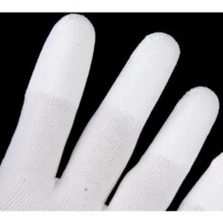 Guanti Trapuntati Per Trapuntatura In Nylon Per Macchina Da Cucire Taglia M Bianchi -Rowentus Negozio 88941051 4