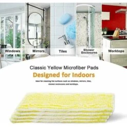 Set Di 4 Panni In Microfibra Wv Per Lavavetri Karcher Wv 2 Plus N, Wv 2 Premium, Wv 5 Plus N, Wv 5 Premium, Wv6 Plus -Rowentus Negozio 89813926 2