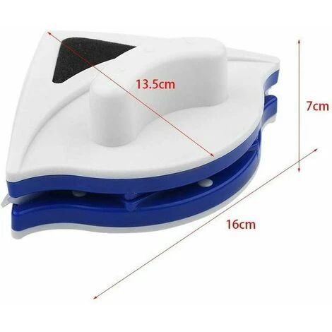 Lavavetri Lavavetri Magnetico Lavavetri A Doppio Lato Detergente Per Vetri Di Spessore 3-8 Mm 4 Lavavetri Lavavetri Magnetico Lavavetri A Doppio Lato Detergente Per Vetri Di Spessore 3-8 Mm - immagine 2