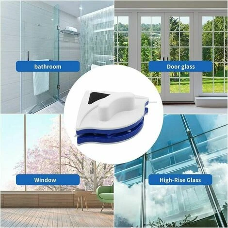 Lavavetri Lavavetri Magnetico Lavavetri A Doppio Lato Detergente Per Vetri Di Spessore 3-8 Mm 6 Lavavetri Lavavetri Magnetico Lavavetri A Doppio Lato Detergente Per Vetri Di Spessore 3-8 Mm - immagine 4