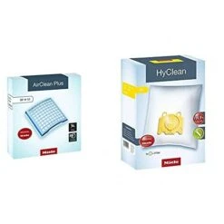 Miele KK HyClean Sacchetto Per Aspirapolvere, 0 W, 1 Liter, 0 Decibel, Policarbonato & Hepa/Active SF-H 10 Filtro Per Aspirapolvere, Blue