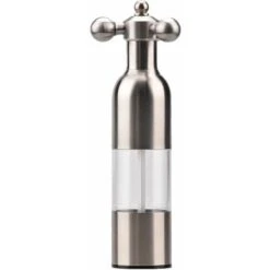 Macina Sale Pepe, Macina Sale Pepe In Acciaio Inox Da Cucina Fatto A Mano Regolabile Grande
