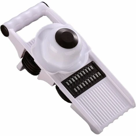 Affettatrice Da Cucina, Affettaverdure O Julienne Di Verdure Frutta Carota Cetriolo Bianco Nero 3 Affettatrice Da Cucina, Affettaverdure O Julienne Di Verdure Frutta Carota Cetriolo Bianco Nero