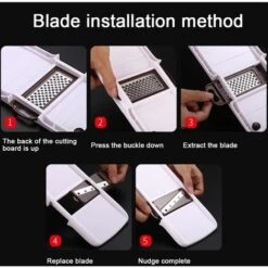 Affettatrice Da Cucina, Affettaverdure O Julienne Di Verdure Frutta Carota Cetriolo Bianco Nero 10 Affettatrice Da Cucina, Affettaverdure O Julienne Di Verdure Frutta Carota Cetriolo Bianco Nero -Rowentus Negozio 91191016 4