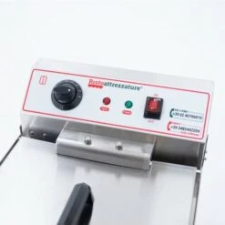 Friggitrice Elettrica Professionale Litri Singola Vasca In Acciaio Inox Per Pub Bar Ristoranti Da Banco - 220 Volt - 16 Litri -Rowentus Negozio 91343436 5
