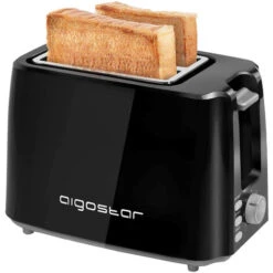 Tostapane 2 Fette Warrior 750W AIGOSTAR - 7 Impostazioni Di Tostatura