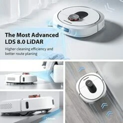 Roidmi EVA Base Cleaning Robot (Bianco) 10 Roidmi EVA Base Cleaning Robot (Bianco) -Rowentus Negozio 91927111 4