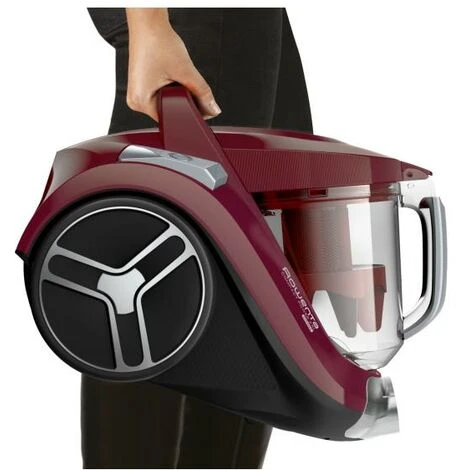 Rowenta Compact Power RO4871 Aspirapolvere A Traino Senza Sacco, Capacità Contenitore Polvere XXL, Tecnologia Ciclonica, Design Compatto, Animal Care Kit, 550 W, 75 Decibel, Porpora 5 Rowenta Compact Power RO4871 Aspirapolvere A Traino Senza Sacco, Capacità Contenitore Polvere XXL, Tecnologia Ciclonica, Design Compatto, Animal Care Kit, 550 W, 75 Decibel, Porpora - immagine 3