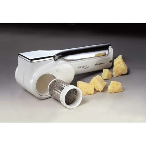 Ariete GRATÌ METAL Grattugia Elettrica Acciaio Inossidabile, Bianco 6 Ariete GRATÌ METAL Grattugia Elettrica Acciaio Inossidabile, Bianco - immagine 4