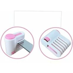 Affettatrice Per Torte, 2 Pezzi Affettatrice Fissa Portatile Regolabile Per Torta E Taglierina Per Pane Toast Cut To Cake Livellatore Per Pane Affettatrice Regolabile Per Pane Tostato 2 Pezzi (rosa) -Rowentus Negozio 92922802 5