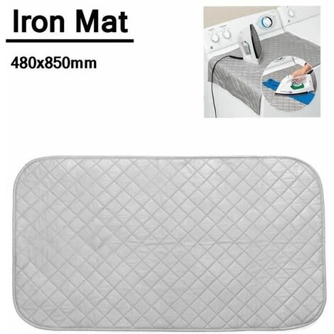 None Panno Da Stiro 48x85CM In Grigio 6 None Panno Da Stiro 48x85CM In Grigio - immagine 4