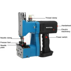 Macchina Da Cucire Multifunzionale Elettrica Portatile Da 1000 W. Macchina Per La Chiusura Della Borsa Della Macchina Per La Chiusura Della Borsa -Rowentus Negozio 93374423 3