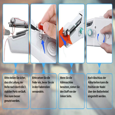 Macchina Da Cucire Portatile 4 Macchina Da Cucire Portatile - immagine 2