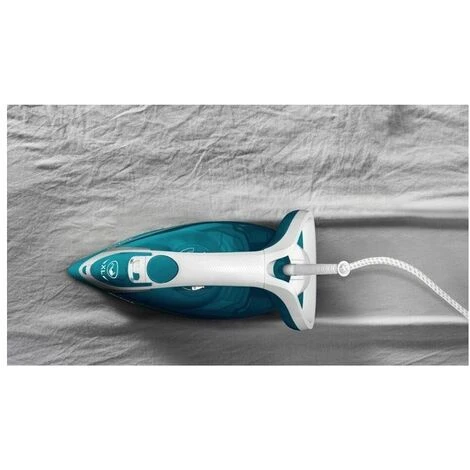 Tefal EasyGliss Plus FV5737 Ferro Da Stiro A Secco E A Vapore Durilium 2500W Turchese/Bianco 6 Tefal EasyGliss Plus FV5737 Ferro Da Stiro A Secco E A Vapore Durilium 2500W Turchese/Bianco - immagine 4