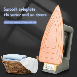 Ferro Da Stiro A Secco Vecchio Stile 2200 W, Regolazione Della Temperatura A Tre Stadi, Riscaldamento Rapido, Piastra Inferiore In Acciaio Inossidabile - -Rowentus Negozio 94166800 3
