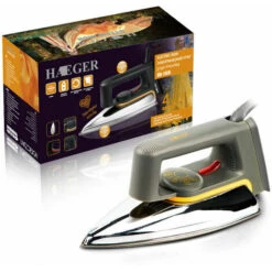 Ferro Da Stiro A Secco Vecchio Stile 2200 W, Regolazione Della Temperatura A Tre Stadi, Riscaldamento Rapido, Piastra Inferiore In Acciaio Inossidabile - -Rowentus Negozio 94166800 4