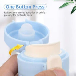 Thermos Da 400 Ml Con Tazza Sottovuoto, Bottiglia D'acqua Termica, Portatile, A Prova Di Perdite, In Acciaio Inox, Boccette Sottovuoto, Per Viaggi, Palestra All'aperto, Fitness (beige) -Rowentus Negozio 94914639 3