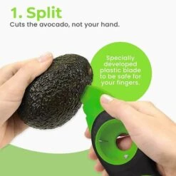 Taglia Avocado - Utensili Avocado - Gadget Da Cucina - Pela Avocado - Avocado - Tagliaverdure - Coltello Avocado - Affetta Avocado -Rowentus Negozio 95082684 3