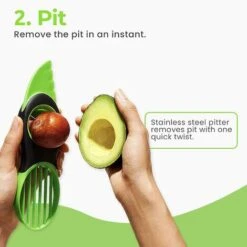 Taglia Avocado - Utensili Avocado - Gadget Da Cucina - Pela Avocado - Avocado - Tagliaverdure - Coltello Avocado - Affetta Avocado -Rowentus Negozio 95082684 4